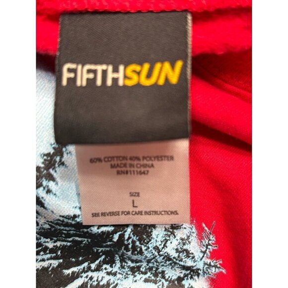 Fifth Sun Cat Crewneck Sweatshirt  Jingle Bells Winter Christmas Holiday Graphic - Picture 9 of 11